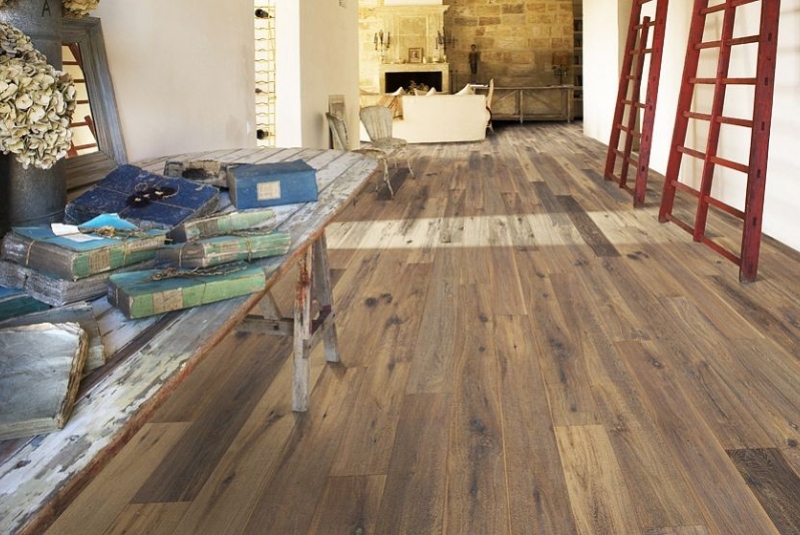 Dub Concrete Drevené podlahy / Kährs - foto Drevené podlahy / Kährs - foto