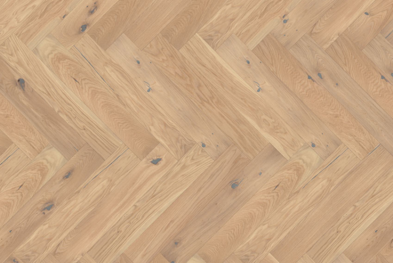 Dub Apremont, biely olej Drevené podlahy / KPP drevené podlahy - RYBIA KOSŤ - foto Drevené podlahy / KPP drevené podlahy - RYBIA KOSŤ - foto