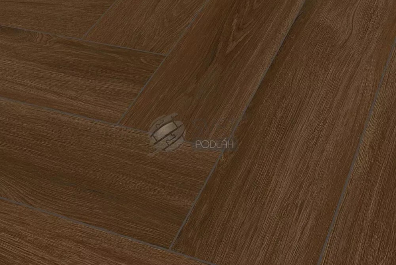 P6005 herringbone Marrone oak Vinylové podlahy / Kompozitná podlaha FALQUON - foto Vinylové podlahy / Kompozitná podlaha FALQUON - foto